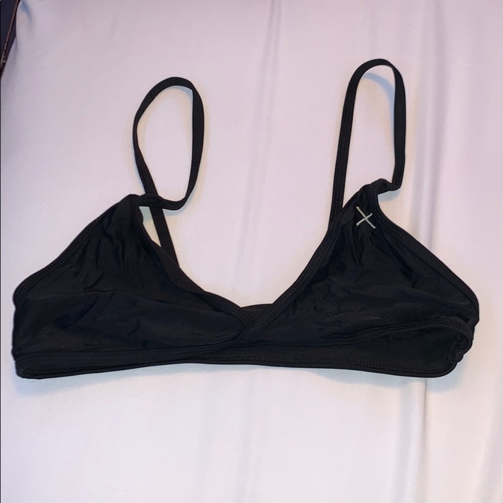 Black BoutineLA Bikini Top